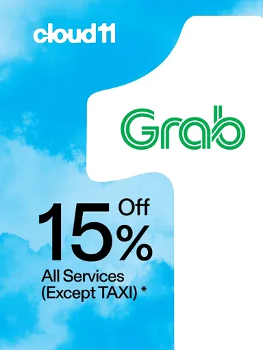 GrabCar 15% off
