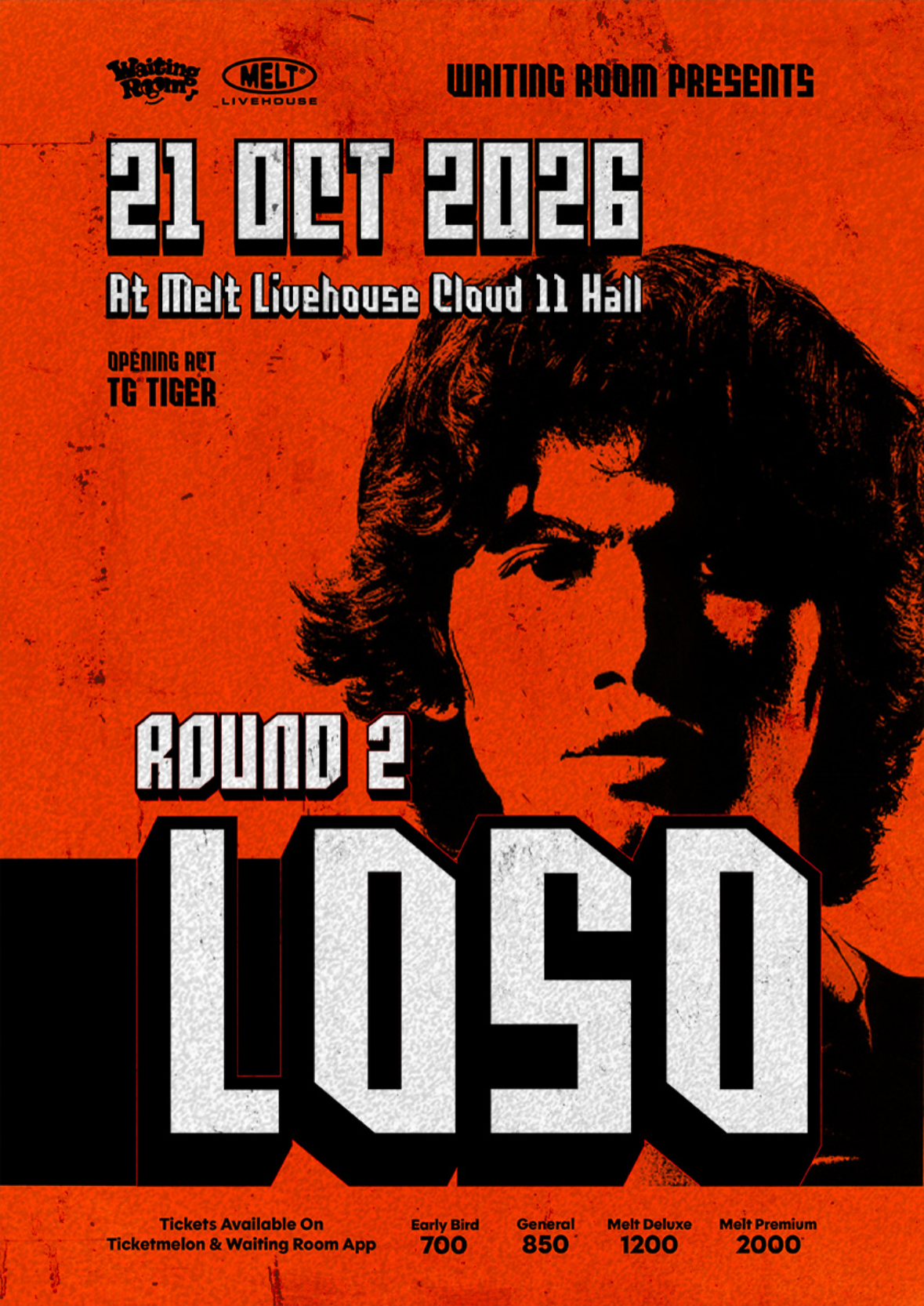 Waiting Room Presents: LOSO ROUND 2 @ Melt Livehouse Cloud 11 Hall